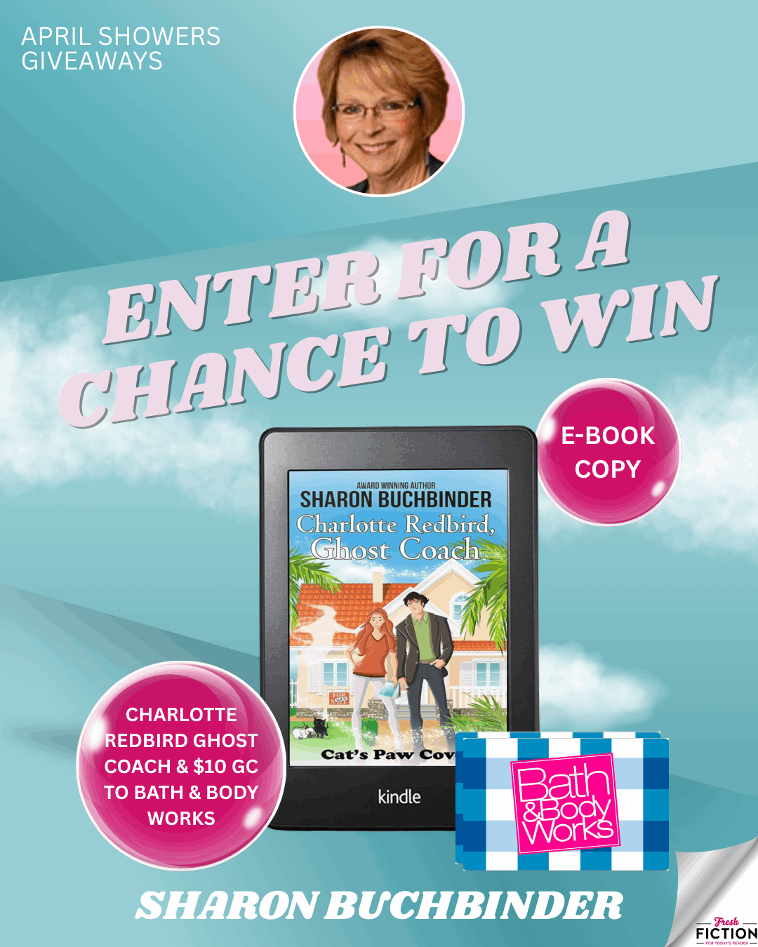 Ghosts, Giggles & Giveaways from Sharon Buchbinder!