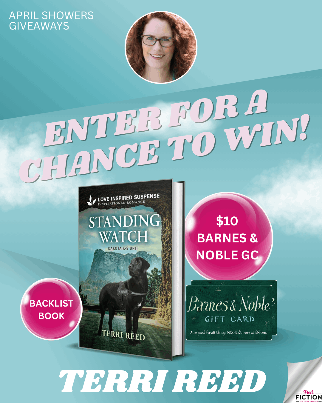 Win a Signed Book + $10 B&N Gift Card from Terri Reed!