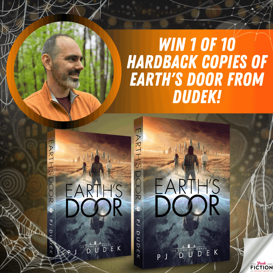 Win a hardback copy of the new epic Sci-Fantasy novel THE SONG OF IMMARU - EARTH'S DOOR by PJ Dudek