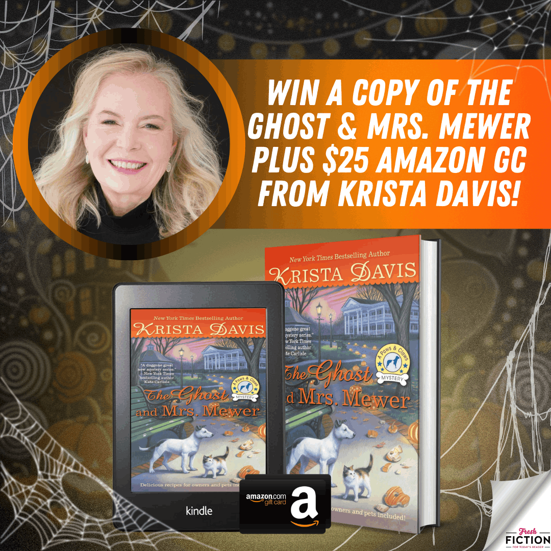 Happy Howloween! Enter for a chance to win a copy of THE GHOST AND MRS. MEWER plus Amazon GC from Krista Davis!