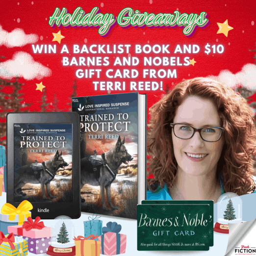 Trained to Protect, Ready to Gift – Enter to Win a $10 B&N Card from Terri Reed!