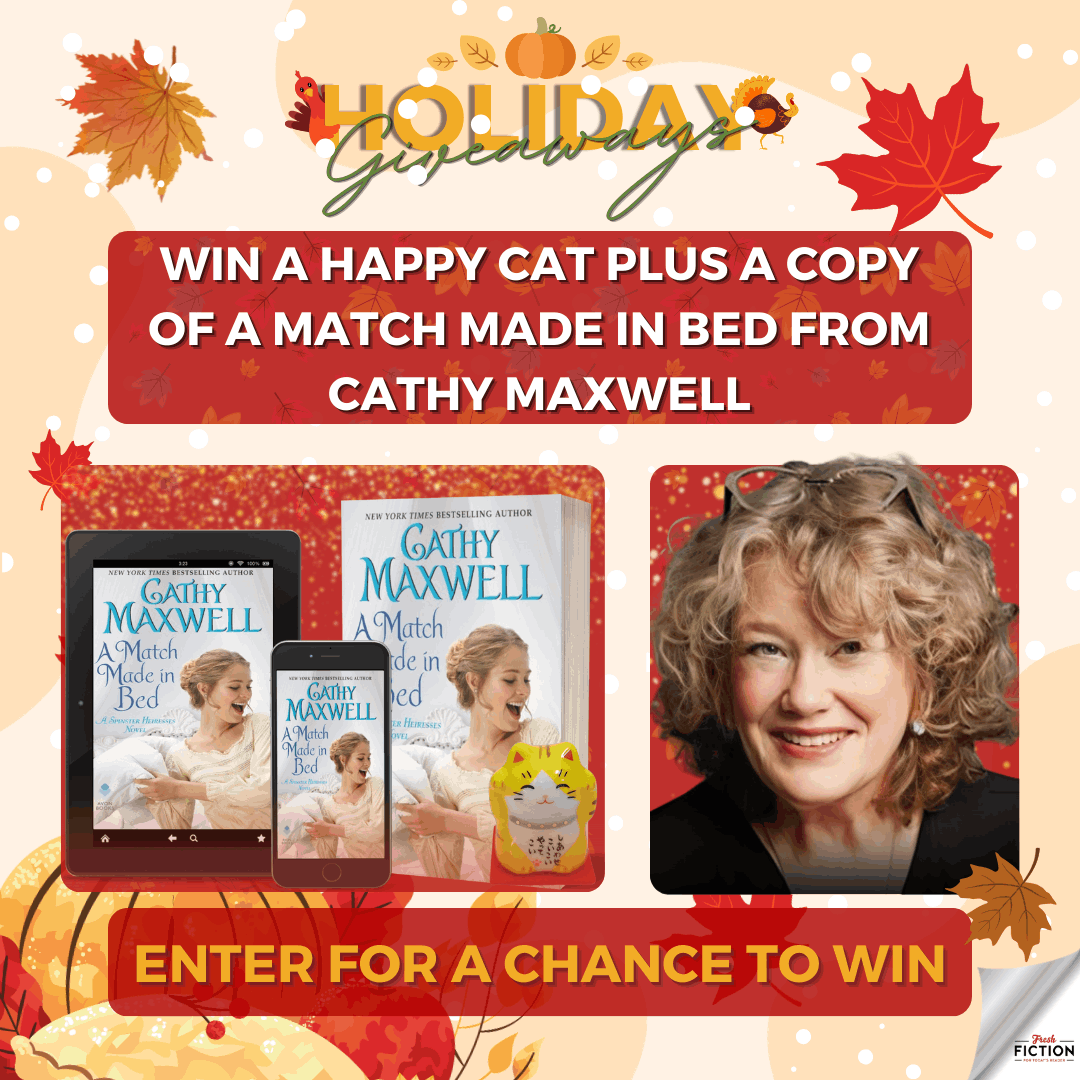 Cuddle Up with Cathy Maxwell: Win a Happy Cat and 'A Match Made in Bed' in This Special Giveaway