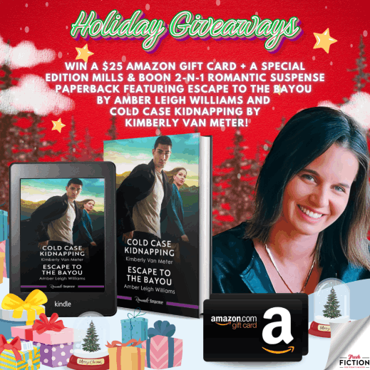 Escape to the Bayou with a $25 Amazon Gift Card + Special Edition Mill & Boon 2-n-1 Romantic Suspense paperback from Amber Leigh Williams