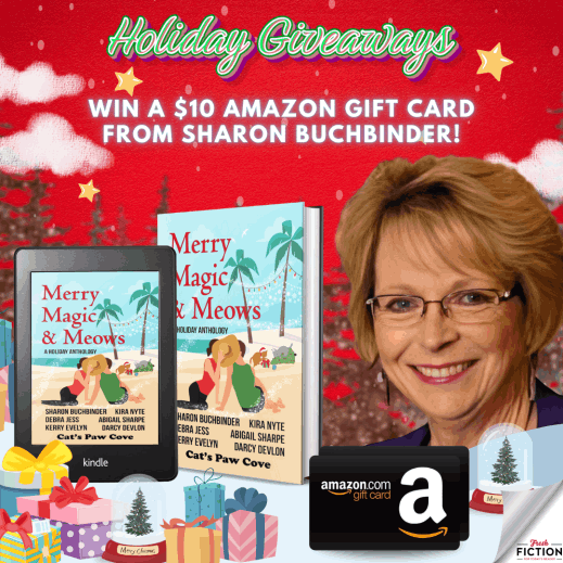 Meowy Christmas from Sharon Buchbinder! $10 Amazon Gift Card Up for Grabs!