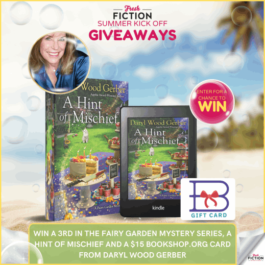 Fairy Garden Fun: Win A HINT OF MISCHIEF + Bookshop Card from Daryl Wood Gerber