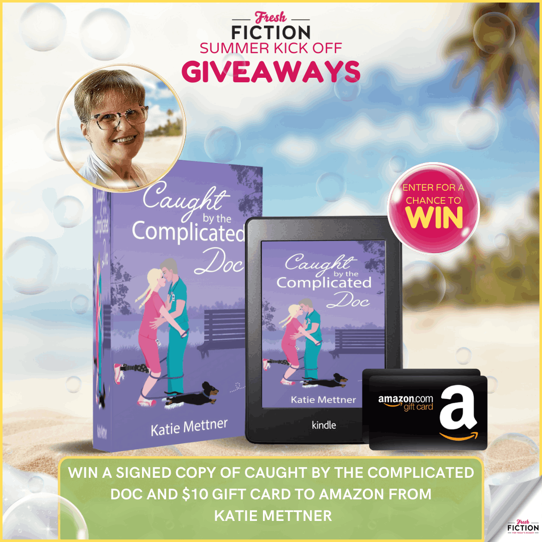 Win a Signed Copy of CAUGHT BY THE COMPLICATED DOC + $10 Amazon GC from Katie Mettner!