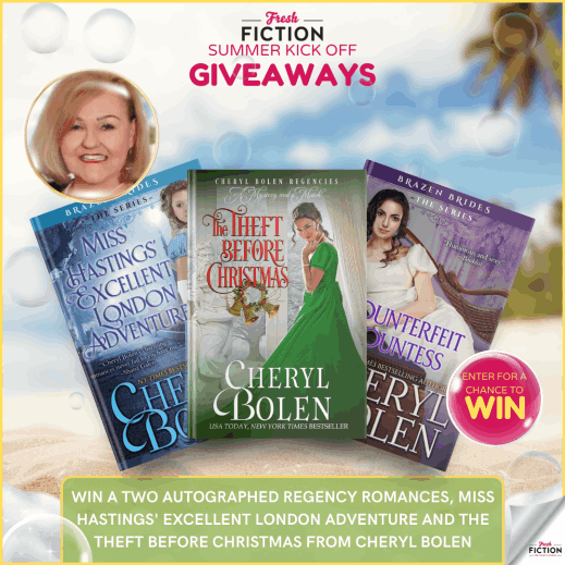 Heart Sunglasses, 2 Autographed Cheryl Bolen books in Giveaway