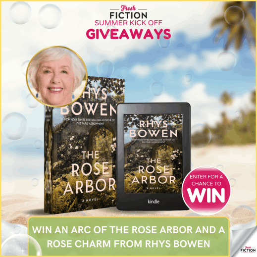 Excited For Rhys's new book, THE ROSE ARBOR, your perfect summer read.