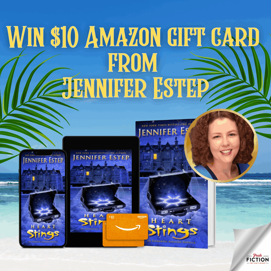 Feel the Heart Stings! Enter the Jennifer Estep Giveaway and Win a $10 Amazon Gift Card!