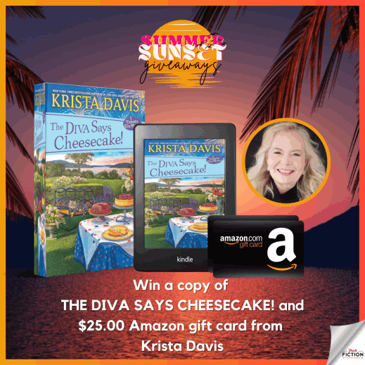 Sleuth & Sweets: Win THE DIVA SAYS CHEESECAKE! & a $25 Gift Card from Krista Davis