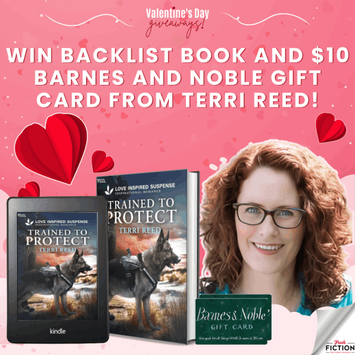 Trained to Protect, Ready to Gift – Enter to Win a $10 B&N Card from Terri Reed!